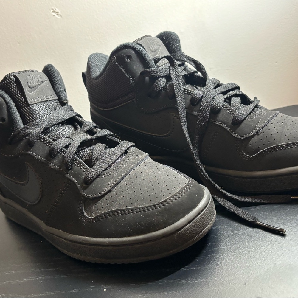 Nike Kids All-Black Sneakers